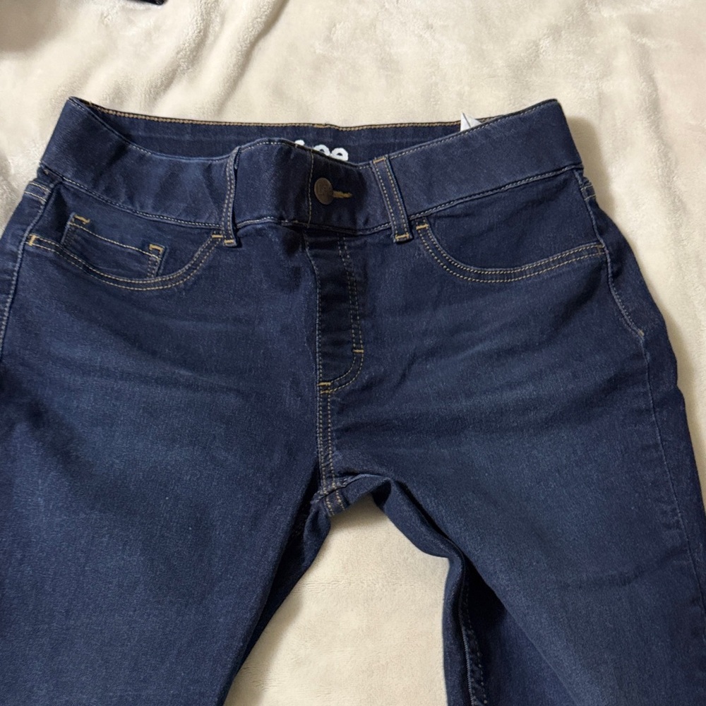 Women Dark Blue Stretch Denim Jeans - Picture 1 of 1